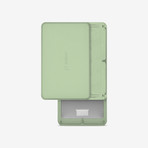 Zenlet 2+ Wallet // RFID Blocking Tray + Horizontal Compartment // Sage Green