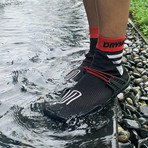100% Waterproof Packable Sock Shoes // Midnight Red (US: 8)