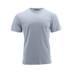Basic Crew Short-Sleeve Shirt // Light Blue (XL)