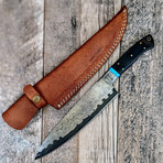 Sanmai Chef Knife // Turquoise + Micarta