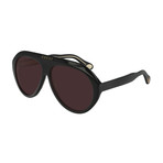 Gucci // Men's GG0479S-001 Sunglasses // Black + Brown