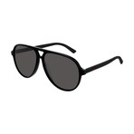 Gucci // Men's GG0423S-007 Sunglasses // Black + Gray