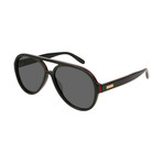 Gucci // Men's GG0270S-002 Sunglasses // Black + Gray
