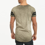 Devin T-Shirt // Light Olive (Large)