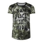 No Place 2 Hide T-Shirt // Khaki (L)