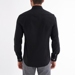 Emilio Button-Up Shirt // Black (XL)