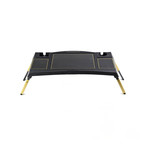Aeon Gold Lagio Desk // Comfort Webbing (Black Wool)