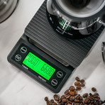 Ratio Coffee Scale With Timer // Black