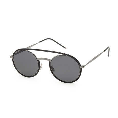 Men's Synte 1S-0V81-510H Sunglasses // Dark Ruthenium + Black