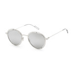 Men's 02OS Sunglasses // Palladium + Silver Mirror