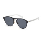 Men's Chrono S-0ZE3-650D Sunglasses // Blue + White