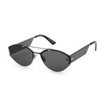 Men's 0233S-0XP1-620T Sunglasses // Black + Gray