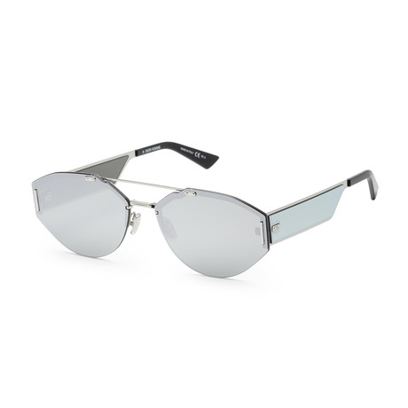 Men's 0233S-0010-62SQ Sunglasses // Palladium + Gray Silver