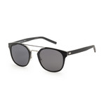Men's AL135S-0KI2-52R0 Sunglasses // Semi Tortoise Black + Gray Blue