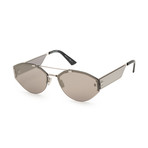 Men's 0233S-0010-62VC Sunglasses // Palladium + Gray Silver