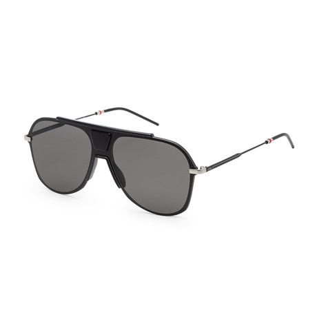 Men's 0224S-0O6W-99FQ Sunglasses // Black Ruthenium + Dark Gray