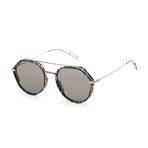 Men's 0219S-04NN-53IR Sunglasses // Spotted Black Ruthenium + Gray