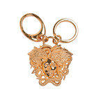 Gianni Versace // Medusa Key Ring // Gold Tone