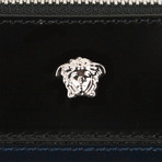 Gianni Versace // Women's Clutch Handbag // Black + Multicolor