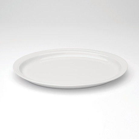 Essentials 12" Oval Porcelain Platter // Set of 2 // Hotel