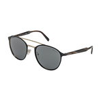 Prada // Men's 62TS 1AB7W1 Sunglasses // Gray + Silver Mirror