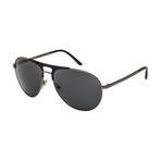 Versace // Men's 0VE2164 Sunglasses // Gunmetal + Matte Black
