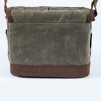 Beer Caddy Cooler Tote with Opener (Khaki Green)