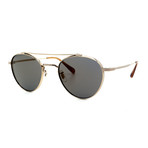 Oliver Peoples // Men's OV1223ST-5035Y9 Sunglasses // Graphite + Gold Mirror