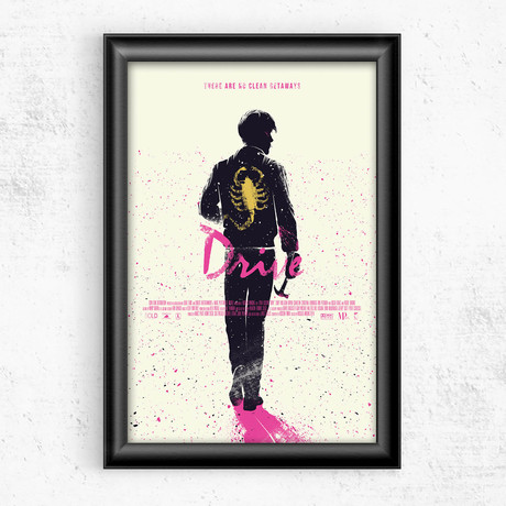 Drive Movie Poster (11"W x 17"H)