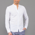 Baylor Button Up Shirt // Blue (L)