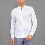 Baylor Button Up Shirt // Blue (M)
