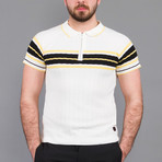 Brian Tricot Polo Shirt // Ecru (S)