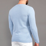 Toby Tricot Sweater // Light Blue (M)