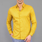 Ephraim Button Up Shirt // Yellow (L)