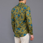 Arthur Linen Button Up Shirt // Khaki (S)