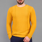 Reid Tricot Sweater // Mustard (XL)