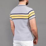 Warren Tricot Polo Shirt // Gray (2XL)