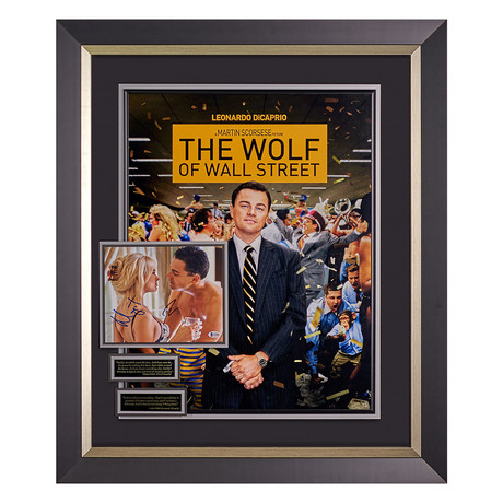 The Wolf of Wall Street // Autographed Display