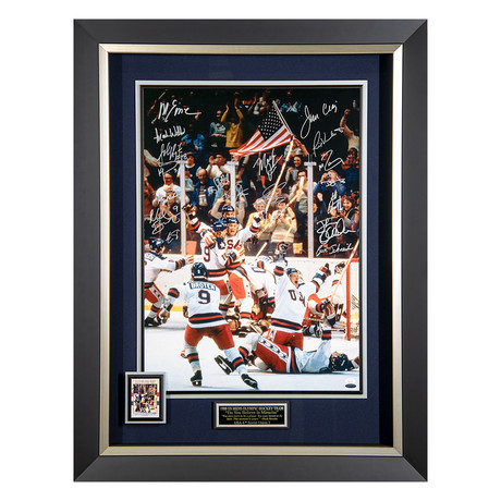 Miracle On Ice // Autographed Display 