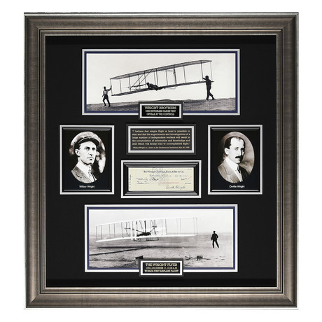 Wright Brothers // Signed Check