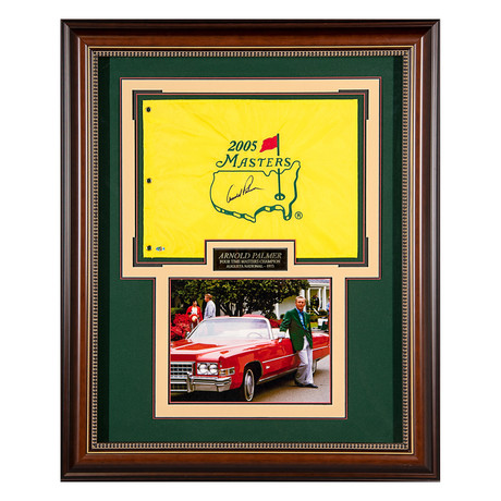 Arnold Palmer // Autographed Display