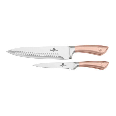 2 piece Knife Set // Rose Gold