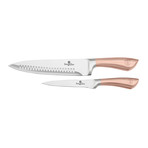 2 piece Knife Set // Rose Gold