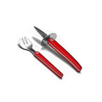 Laguiole Evolution // 7-Piece Oyster Set (Red)
