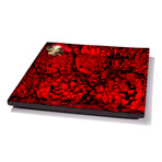 Mother Of Pearl // Accent Tray (Red)