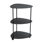Curve Slim Table Double (Black, Anthracite)