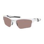 Men's OO9154-63-62 Sunglasses // Polished White + Golf Pink