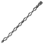 Inlaid Link Bracelet // Oxide (7")