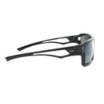 Cassette Polarized Sunglasses // Black Two-Tone // Interchangeable Lenses