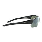 Flashdrive Polarized Sunglasses // Black // Interchangeable Lenses